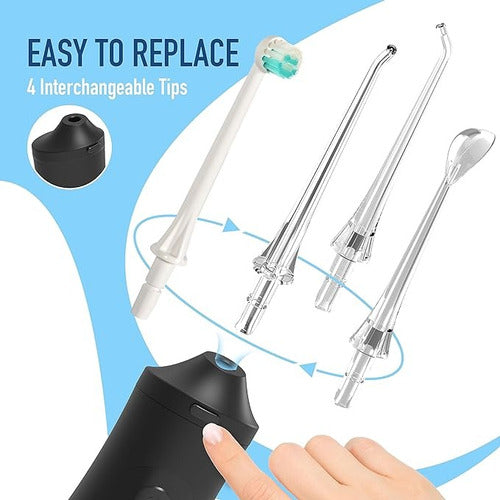 Limpiador De Dientes Irrigador Waterpik Recargable Portátil