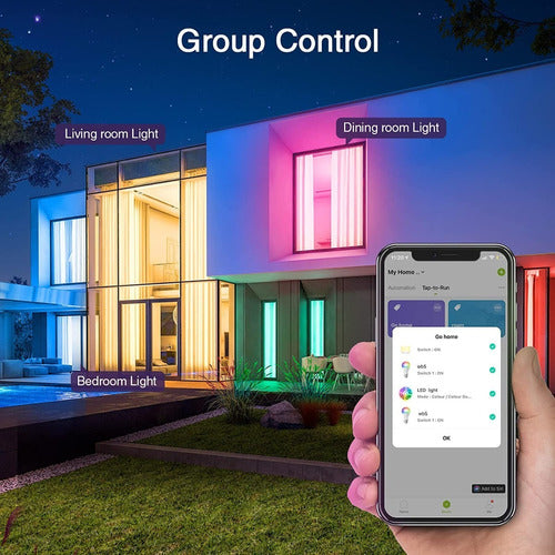 Bombillo Smart Inteligente Led Wifi Multicolor Alexa Google