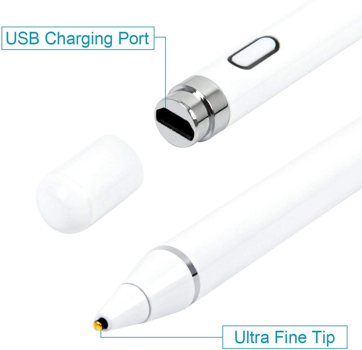 Lápiz Óptico Stylus Capacitivo Activo Ios Android Touch S.