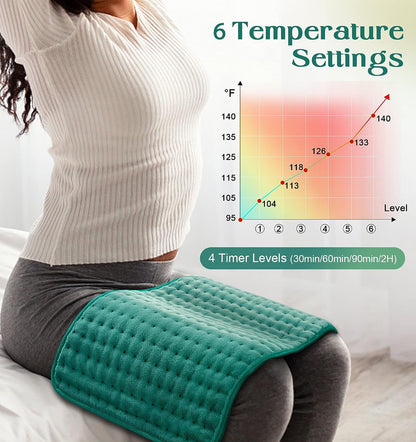 Almohadilla Compresa Térmica Eléctrica Para Aliviar Dolores