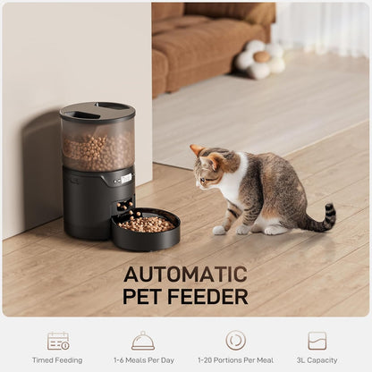 Comedero Inteligente Automático Perros Y Gatos Importado