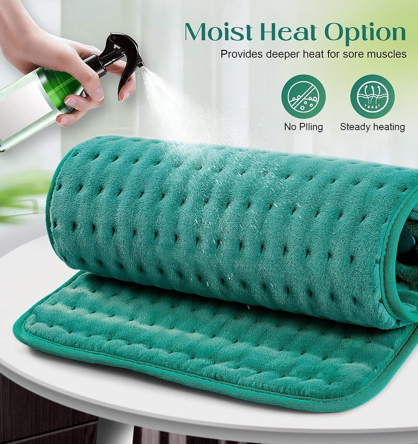 Almohadilla Compresa Térmica Eléctrica Para Aliviar Dolores