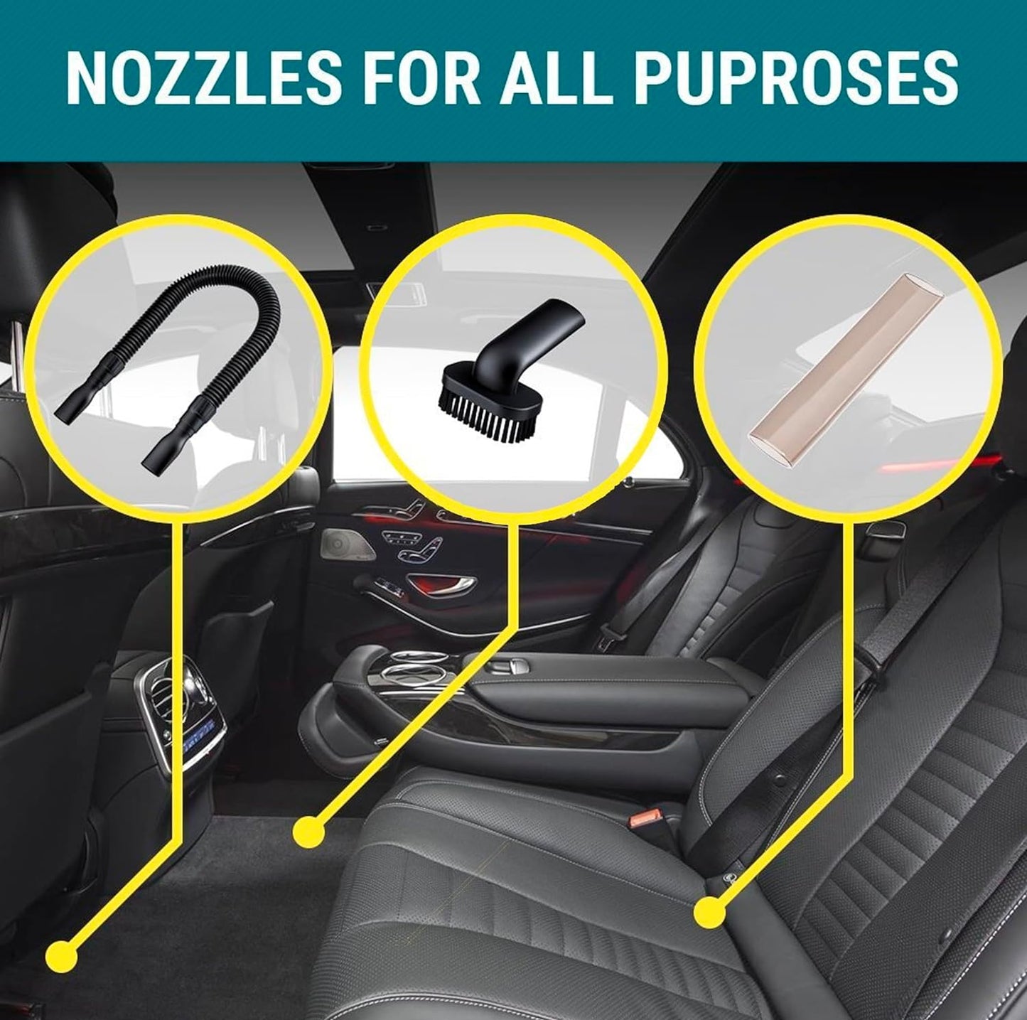 Aspiradora Para Vehículos Potente Succión Sólidos Y Líquido