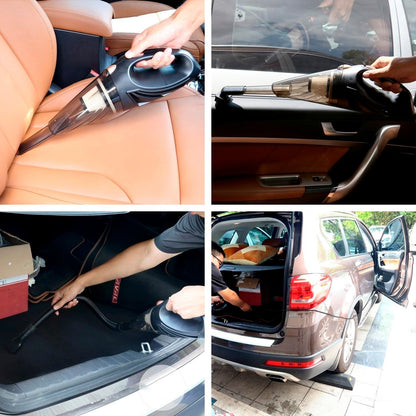 Aspiradora Para Vehículos Potente Succión Sólidos Y Líquido