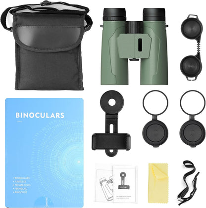 Binoculares Profesionales Gran Alcance Con Estuche Y Soporte