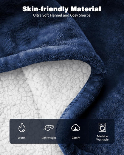 Cobija Térmica Eléctrica Suave 3 Niveles De Intensidad