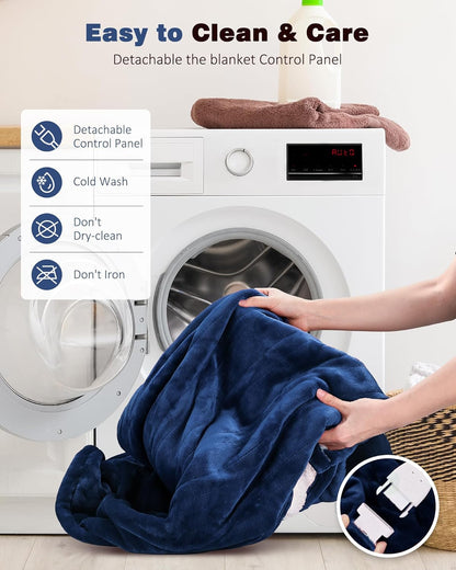 Cobija Térmica Eléctrica Suave 3 Niveles De Intensidad
