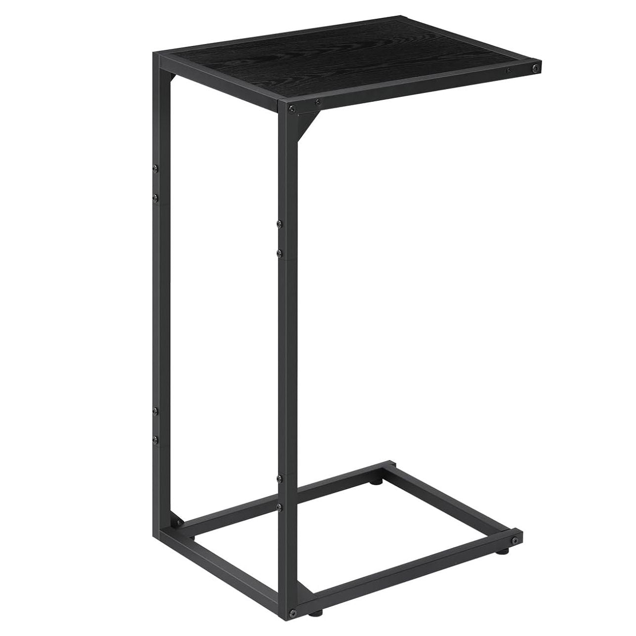 Mesa Auxiliar Para Computador Portátil Ajustable En Metal