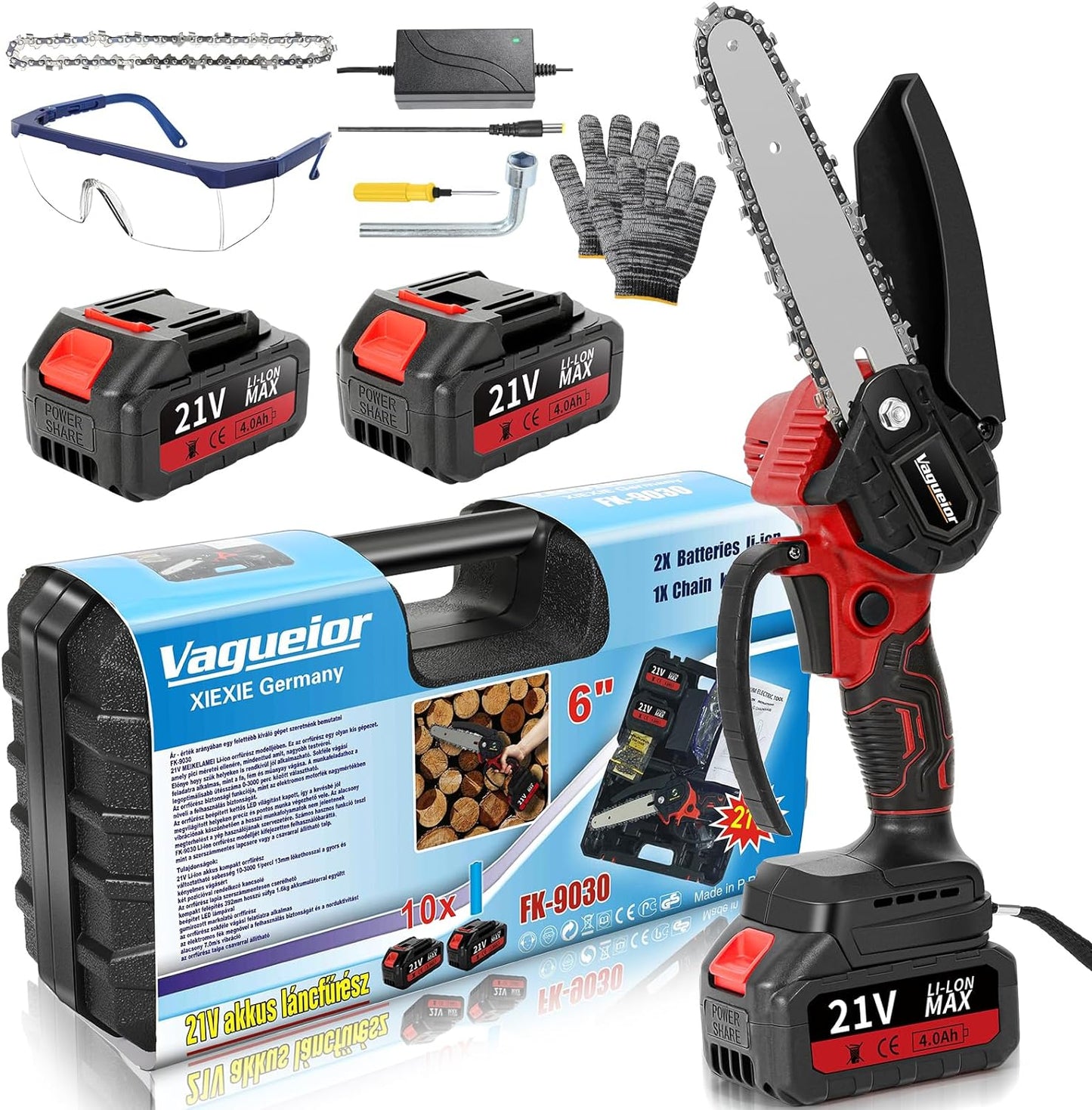 Mini Motosierra De Mano Recargable Inalámbrica Ultrapotente