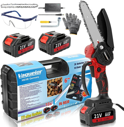 Mini Motosierra De Mano Recargable Inalámbrica Ultrapotente