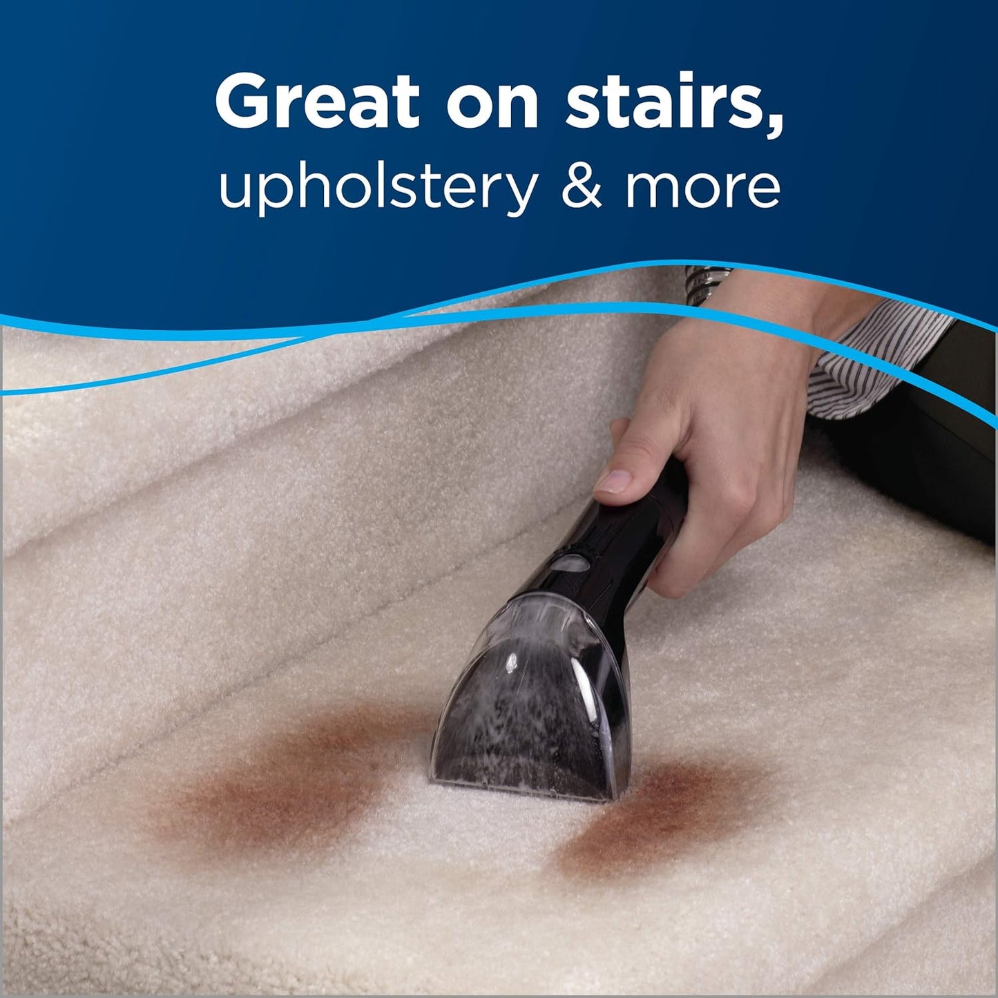 ASPIRADORA BISSELL PRO HEAT PORTATIL MODERNA LIMPIA PISOS