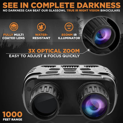 Binoculares De Vision Nocturna, Memoria 32gb. Importado Usa