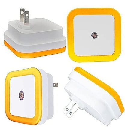 Luz Lampara Led De Enchufe Con Sensor - Bebes Noche Pasillo