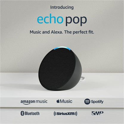 Echo Pop Con Asistente Alexa Parlante Inteligente Amazon
