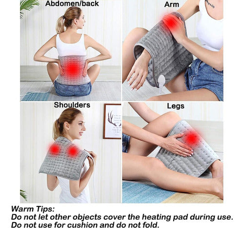 Almohadilla Compresa Térmica Eléctrica Para Aliviar Dolores