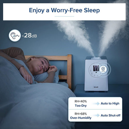 Humidificador Smart Levoit Gran Capacidad Grande Con Sensor