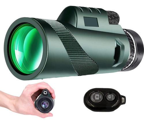 Telescopio Monocular De Gran Alcance Con Control Bluetooth