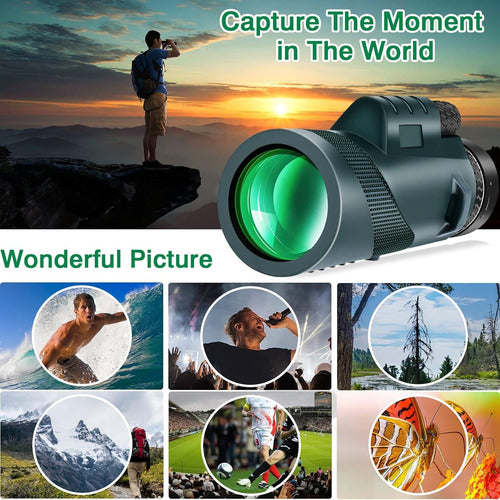 Telescopio Monocular De Gran Alcance Con Control Bluetooth