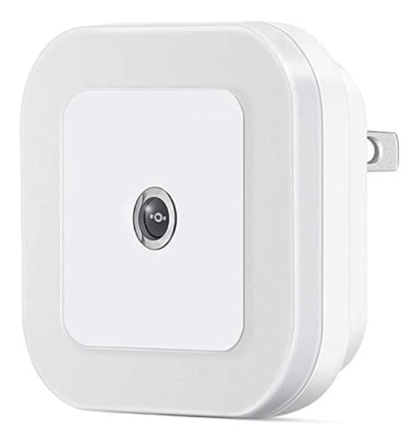 Luz Lampara Led De Enchufe Con Sensor - Bebes Noche Pasillo