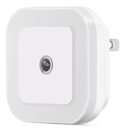 Luz Lampara Led De Enchufe Con Sensor - Bebes Noche Pasillo