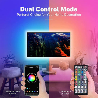 Tira Luces Led Wifi Rgb 30 Metros Dormitorio Alexa Google