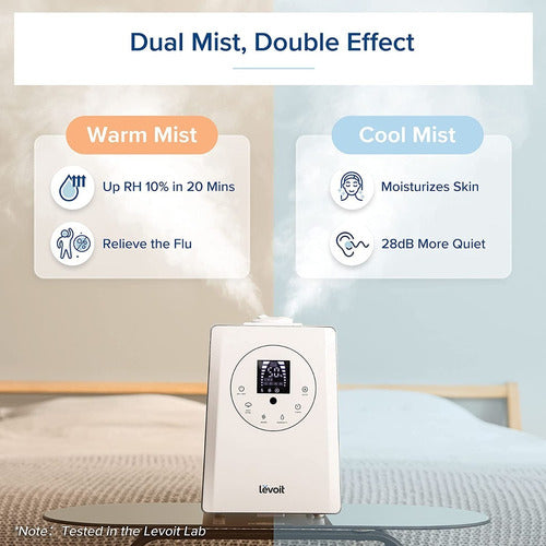 Humidificador Smart Levoit Gran Capacidad Grande Con Sensor