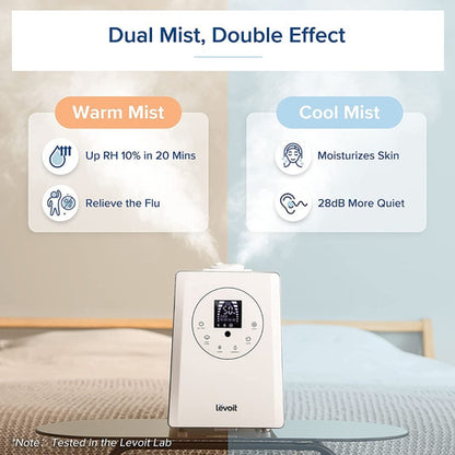 Humidificador Smart Levoit Gran Capacidad Grande Con Sensor