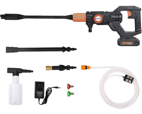 Hidrolavadora A Presión Inalámbrica - 450 Psi Importada Usa