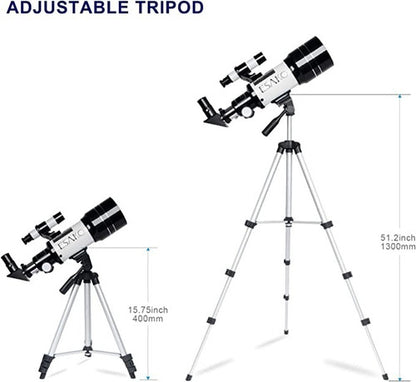 Telescopio Astronomico  70 Mm Con Soporte Celular Y Control