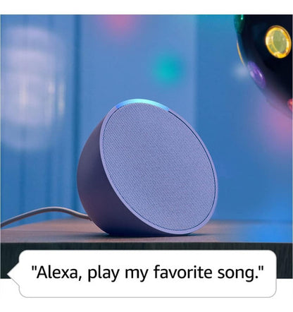 Echo Pop Con Asistente Alexa Parlante Inteligente Amazon