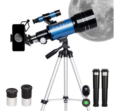 Telescopio Astronomico  70 Mm Con Soporte Celular Y Control